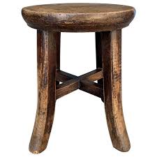 Early 20th Century Petite Chinese Stool Chinese Stool Stool Stools For Sale