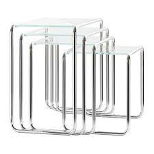 Maybe you would like to learn more about one of these? Thonet B 9 Side Table Glass Set Of 4 Ambientedirect