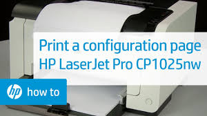 تحميل تعريف طابعة hp laserjet pro m1536dnf mfp hp laserjet 1536dnf mfp سعر hp laserjet m1530 mfp driver hp laserjet 1536dnf. Printing A Configuration Page Hp Laserjet Pro Cp1025nw Color Printer Hp Youtube