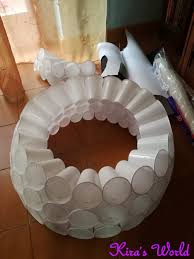 Come Fare Un Pupazzo Di Neve Con Bicchieri Di Plastica