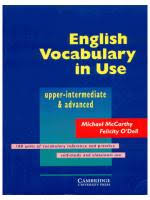 Unlock your english with… upper intermediate (b2) student course book. English Vocabulary In Use Upper Intermediate 2017 Www Pdfcoffee Com
