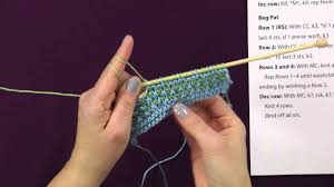 How To Knit Baby Washcloths With A Cable Needle Youtube