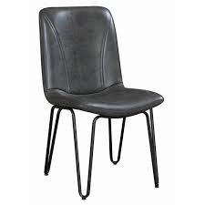 Then give this guide a try and learn about the top contenders today. Leatherette Upholstered Metal Chair With Hairpin Legs Set Of 4 Gray Overstock 30618460