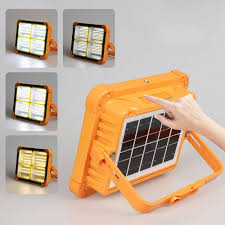 UNBRAND LED CHARGING BATTERY LIGHT - ORANGE 