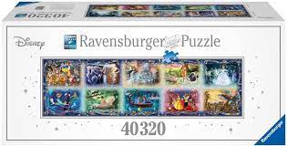 Puzzles, games, 3d puzzles, arts & craft and science kits find the complete range, browse our novelties and get support only in the ravensburger shop. Amazon Com Ravensburger Memorable Disney Moments 40 320 Piece Jigsaw Puzzle The Largest Disney Puzzle In The World Toys Games