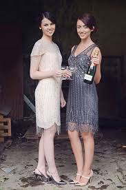 Dapper Flapper Style Autumn Winter 2012 Bridesmaid S Dresses By Saibh Egan Onefabday Com Vintage Bridesmaid Dresses Fall Bridesmaid Dresses Art Deco Bridesmaids