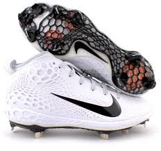 4.0 (4) adidas boys' icon v mid baseball cleats $ 29 99. Nike Force Zoom Mike Trout 5 Metal Baseball Cleats White Men S Size 10 Women S Size 11 Ah3373 101 67 On Sidelineswap
