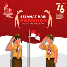 Selamat hari jadi pramuka indonesia tanggal 14 agustus 2021, semoga banyak muncul generasi tunas bangsa yang mampu berprestasi dan memiliki kepribadian tangguh. Fiui51wxgenqnm