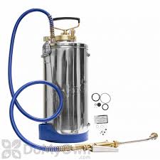 Indiamart >farming tools, equipment & machines >agricultural sprayers >stainless steel sprayer. Airofog Pro 1 5 Gallon Stainless Steel Sprayer With 9 In Wand And 4 Way Tip 501 505 081