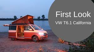 Vw California T6 1 At The World Premiere Youtube