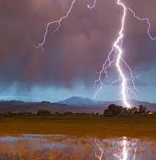 Lightning Striking Longs Peak Foothills 5 Crop By James Bo Insogna Beautiful Scenery Photography Scenery Photography Sky Art
