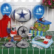 Nfl Dallas Cowboys Birthday Party Kit 96 Piece By Tnt Sports Themed Party Sports Party Supplies Dallas Cowboys Birthday