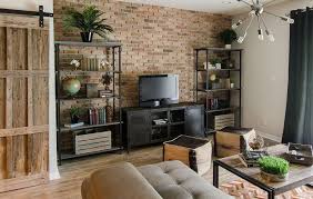Today i completed a bachelor pad living room makeover! Industrial Bachelor Pad Industrial Living Room Miami By Nina Williams Interiors Houzz