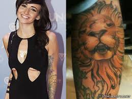 Maybe you would like to learn more about one of these? 20 Celebrity Lion Tattoos Page 2 Of 2 Steal Her Style Page 2