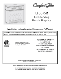 Check spelling or type a new query. The Ainsley Electric Fireplace With Infrared Quartz Manualzz