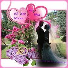 63 Ans De Mariage Mariage Anniversaire De Mariage Annee De Mariage