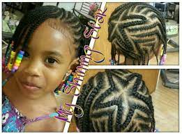 Star Cornrows Not Sure About The Star But I Like The Bangs And Style Overall Hair Styles Cute Toddler Hairstyles Little Girl Hairstyles