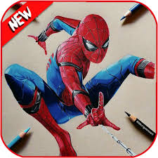 In today's sketch tutorial i'll be showing you step by step on how to draw a realistic spiderman. Spider Man Homecoming Drawing Step By Step