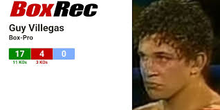 BoxRec: Guy Villegas