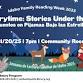 Family Reading Week PJ Storytime: Stories Under event image