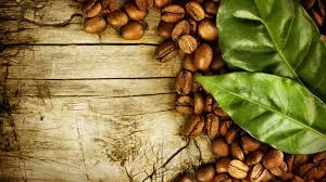 Download Wallpaper 1920x1080 Coffee Grains Leaves Board Full Hd 1080p Hd Background Coffee Grain Coffee Beans Photography Coffee Wallpaper