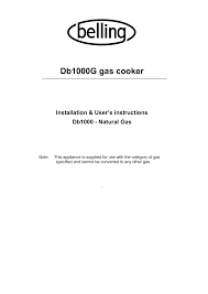 If its in locked mode then what you need to do is press and hold the + button for about 7 seconds or so and it will turn the lock off from there . Belling Db1000g Freestanding Range Cooker Owner Manual Manualzz