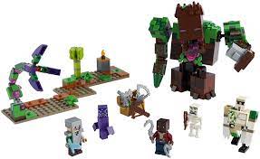 No one is safe in the jungle with lego minecraft the jungle abomination (21176) toy for kids 8 + years old. Amazon Com Lego Minecraft The Jungle Abomination 21176 Juego De Construccion Divertido De Mazmorras De Minecraft Para Ninos Nuevo 2021 489 Piezas Juguetes Y Juegos
