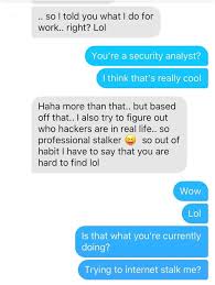 These top 3 intros to avoid include hi, hey, and hello. hi is the most common first message, used by about 23% of men. Facebook Engineer Fired For Creepy Tinder Messages Dating Sites Reviews