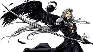 Anime Angel With Black And White Wings One Winged Angel By Tixielix Deviantart Com On Deviantart Final Fantasy Collection Final Fantasy Artwork Final Fantasy Art