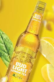 Yum Bud Light S New Lemon Tea Citrus Lager Is Going Straight On My Summer Drink Bucket List Lemon Tea Summer Drinks Drink Bucket