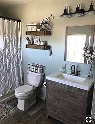 We're spotlighting 30 cheap and chic bathroom styling tips and hacks to make stylish, fresh interiors a little more accessible. Though The Bathroom Is The Tiniest Room In Our Home The Majority Of The Instances I Small Bathroom Decor Bathroom Makeovers On A Budget Budget Home Decorating