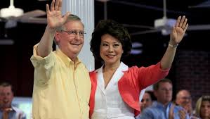 Senate majority leader mitch mcconnell and his wife, secretary of transportation elaine chao, should be immediately removed from office following a damning. Mcconnell S Wife Sits On Board That Opposes Coal