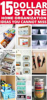 15 Mind Blowing Dollar Store Organization Hacks Dollar Store Diy Organization Organizing Hacks Dollar Stores Dollar Tree Organization