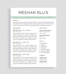 Here are some of the best cover letter examples, including one submitted to us at hubspot. Resume Template Free Matching Cover Letter And References Template For Word And Pages One Page Simple Resume Template Free Resume Template Cv Template