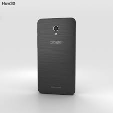 Alcatel Fierce 4 Black 3D model ...