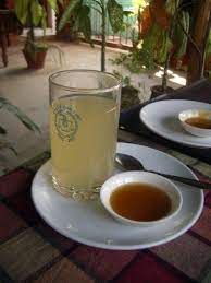 Hot Ginger Lemon Honey Water Health And Wellness Health Lemon Honey Water