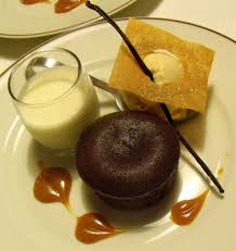 Fondant Au Chocolat Noir Corse 70 De Cacao Creme Anglaise Et Caramel Au Beurre Sale Maison Gl Fondant Au Chocolat Caramel Au Beurre Sale Caramel Au Beurre