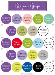 Color Of The Week Gorgeous Grape Mackenzie Makes Color Of The Week Color Psychology Color Combos