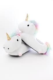 Unicorn Light Up Slippers Unicorn Slippers Unicorn Plush Unicorn Room Decor