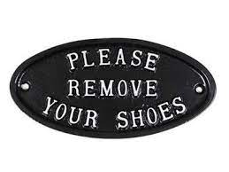 Vintage Please Remove Your Shoes Front Door Sign Old Antique Etsy In 2021 Door Signs Remove Shoes Sign Front Door Signs