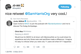 Neuroscientist, philosopher, and 5x nyts bestselling author. Sam Harris Also Thinks Aoc Is A Stalinist Apparently Enoughidwspam