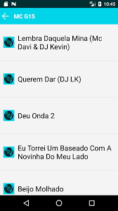Faça o download através de links diretos, e outros demais servidores. Mc G15 Songs For Android Apk Download