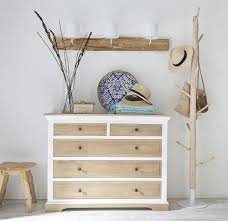 Porte Manteau Tronc D Arbre En Eucalyptus Et Metal Blanc Rivage Maisons Du Monde Meuble Blanc Et Bois Mobilier De Chambre Chambre Blanche Et Bois