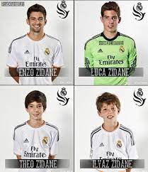 Enzo zidane is the son of zinédine zidane (manager real madrid). 19 The Zidane Family Ideas Real Madrid Madrid Zinedine Zidane