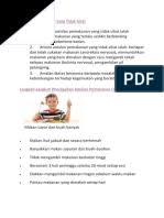 Kembalilah kepada pemakanan berfitrah ! Amalan Pemakanan Yang Tidak Sihat