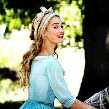 None of these gifs are mine credits go to their makers! Oddly Enough I Think She Looked Prettiest In His Scene Gif Lily James Cinderella Cinderella Movie New Cinderella Lily James