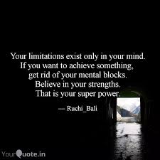 Another way of removing a mental blockage following an accident is to find within us the ability to be an expert, an expert who knows how to look for solutions on the internet. Best Mentalblocks Quotes Status Shayari Poetry Thoughts Yourquote