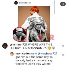 Monica Checking Folks Left Right On Tsr About C Murder Jacket Nanigans Lipstick Alley