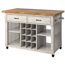 Fortville Kitchen Cart With Wood Top Kitchen Cart Furniture Kitchen Design