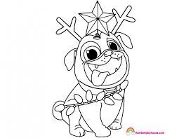 Coloring pages ideas 99 puppy dog pals coloring pages image. Puppy Dog Pals Rolly Printable Christmas Coloring Page Rainbow Playhouse Coloring Pages For K Puppy Coloring Pages Dog Coloring Page Christmas Coloring Pages
